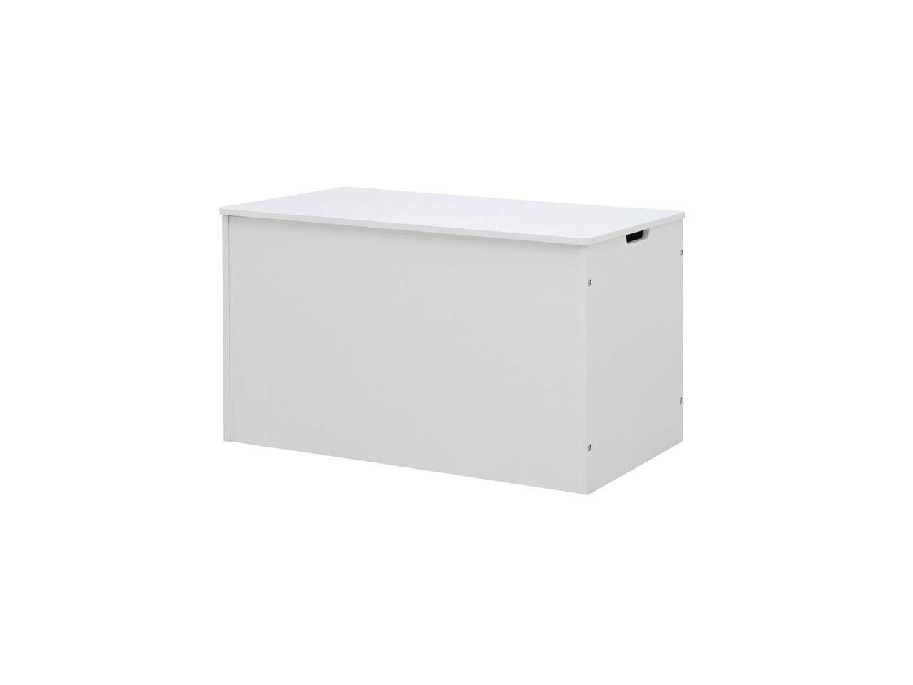 small white toy chest