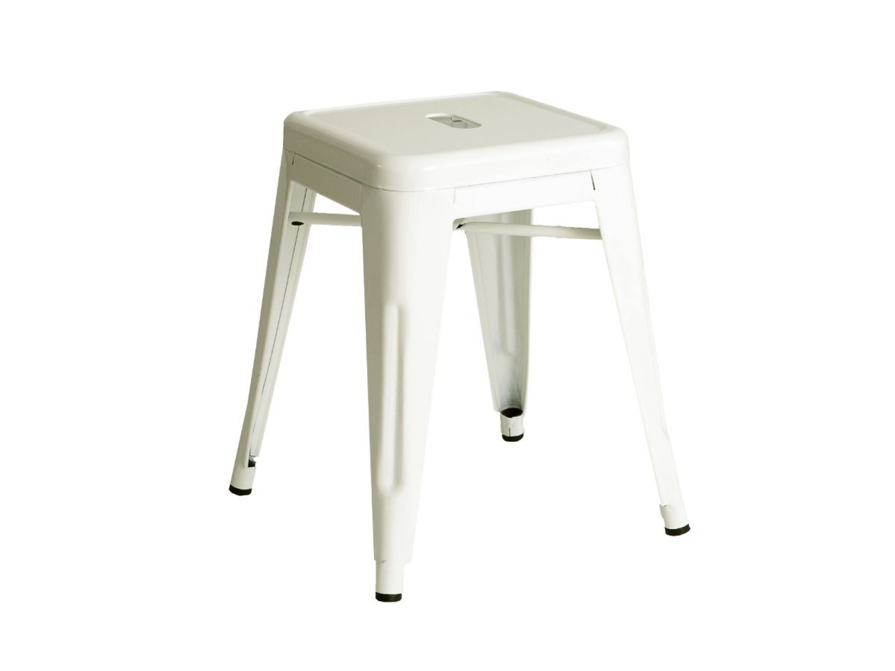 small white stool