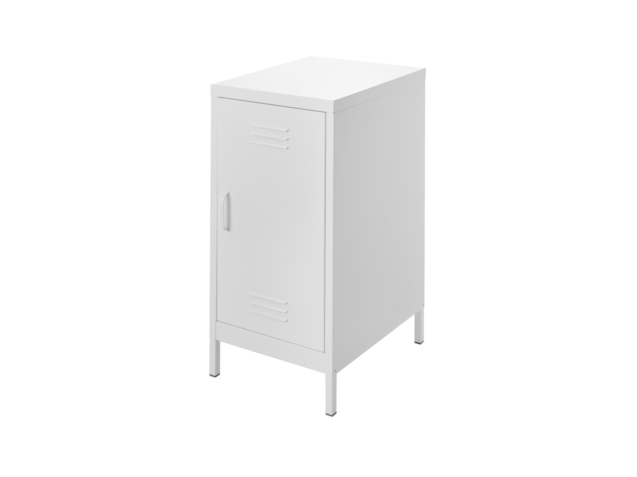Mocka Locka Single White Home Office Storage Cabinet