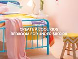 Create a Cool Kids Bedroom for Under $800