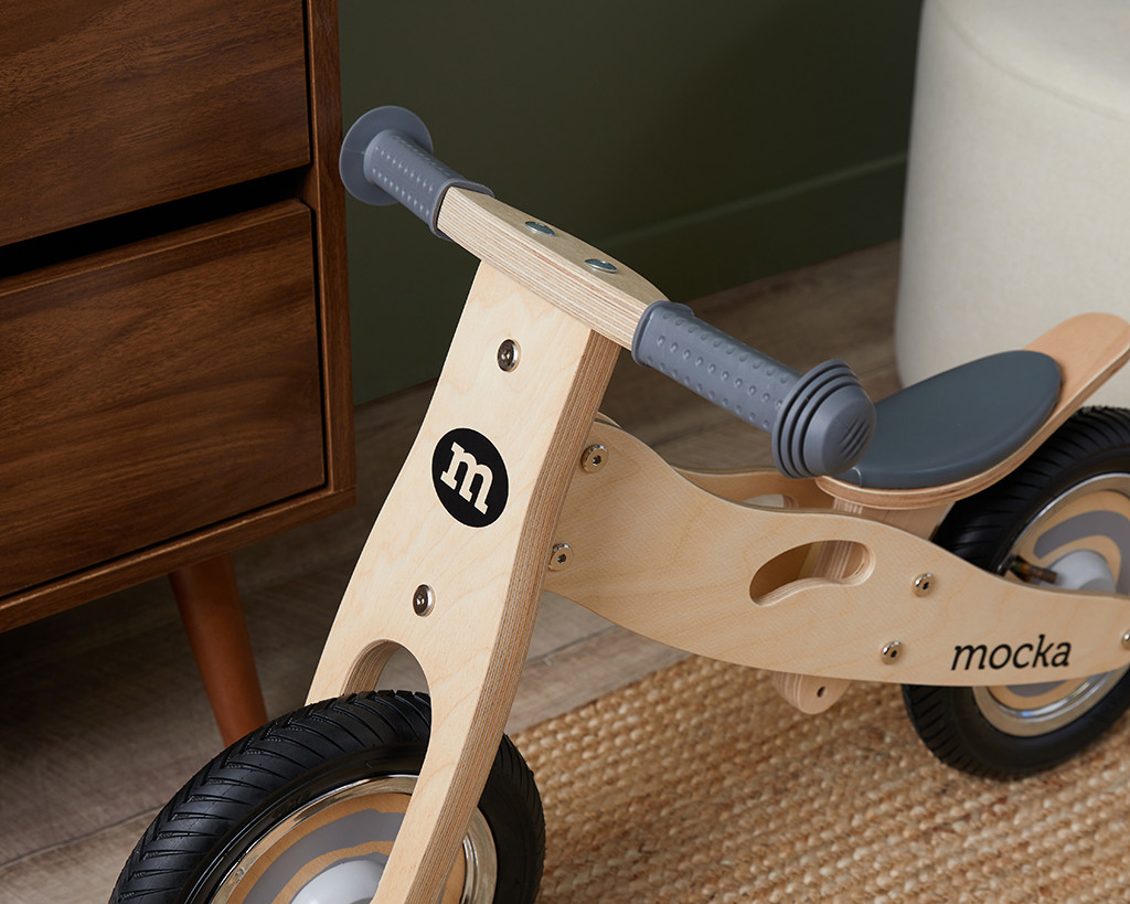 Mocka Mini Urban Balance Bike Grey Kids Balance Bike NZ