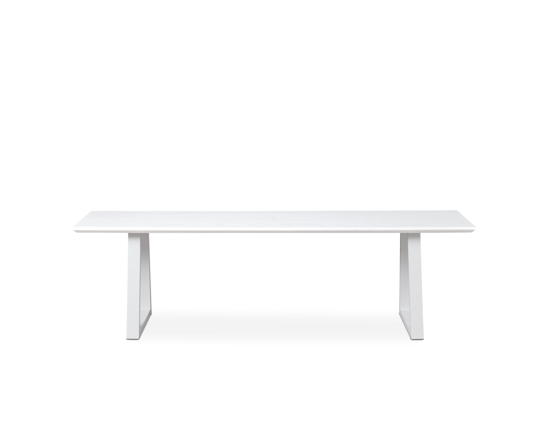 Zander Bench Seat White Dining Furniture Mocka NZ