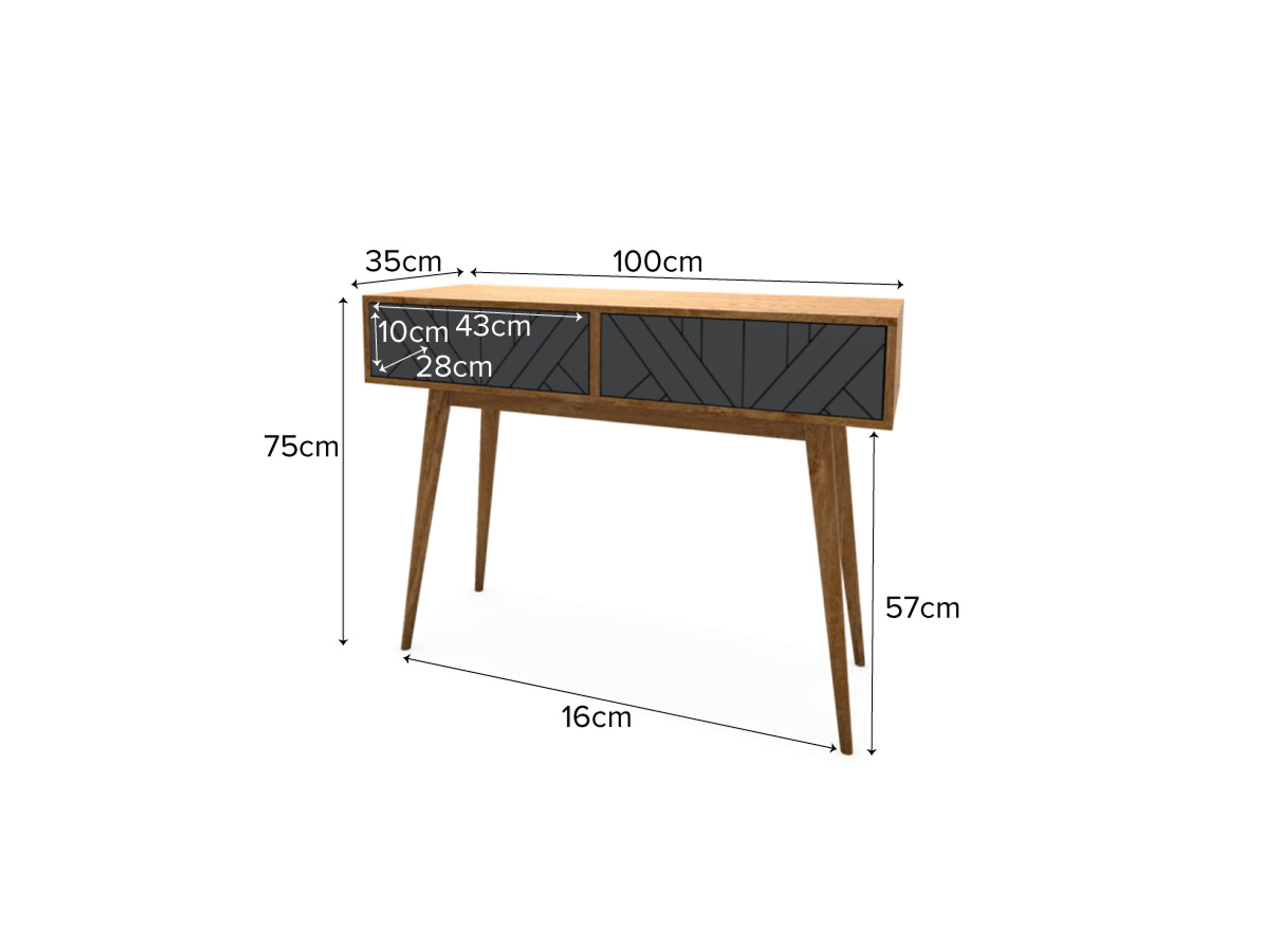 Zara Console Table Home Furniture Mocka NZ