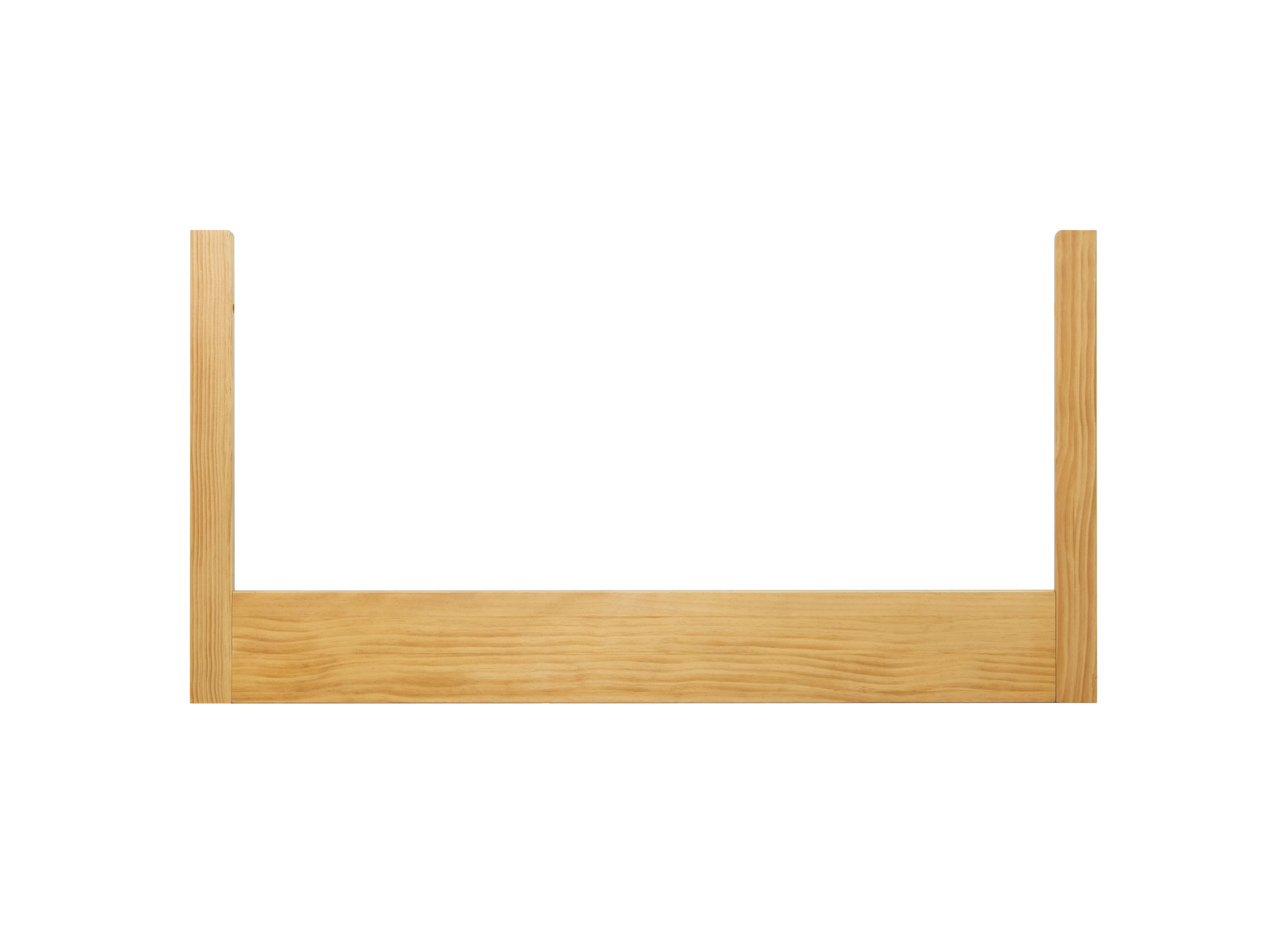 Aspen Cot Toddler Bed Conversion Natural Mocka NZ