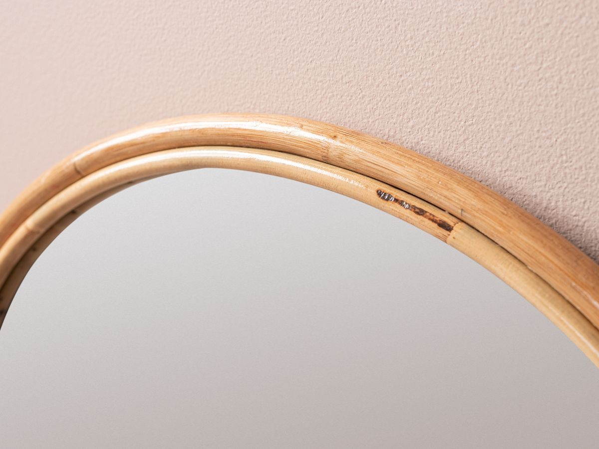 Gloria Rattan Arch Mirror Rattan Home Decor Mocka NZ