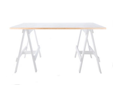 room essentials trestle desk