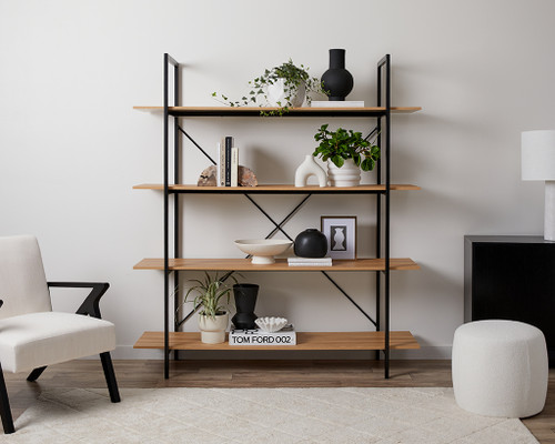 Porto Bookcase - Black