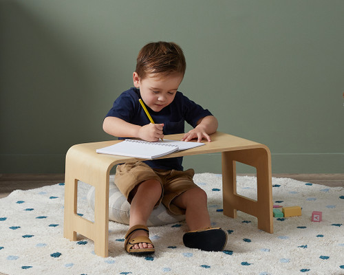 Henry Kids Floor Desk - Natural