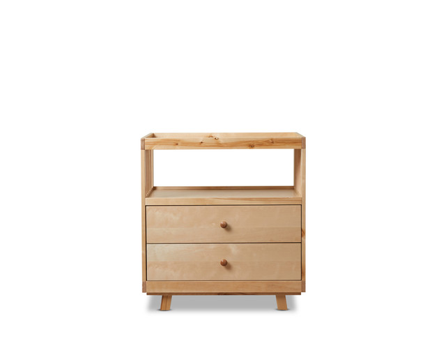 Aspen Change Table with Drawers Birch Nursery Furniture Mocka NZ