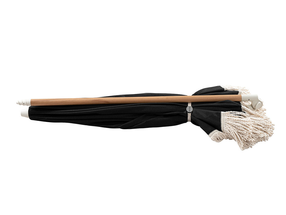 Mocka Classic Black Beach Umbrella | Outdoor Furniture