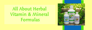 ​All About Herbal Vitamin & Mineral Formulas