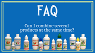 FAQ: Can I combine several products at the same time?