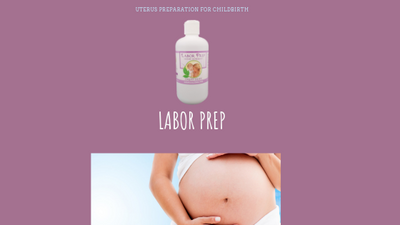 Labor Prep - Support for Uterus Preparation for childbirth.