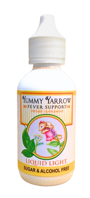 Yummy Yarrow with Elderberry - All Natural Fast Fever & Stomachache Relief for Children
