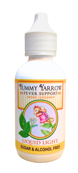 Yummy Yarrow with Elderberry - All Natural Fast Fever & Stomachache Relief for Children