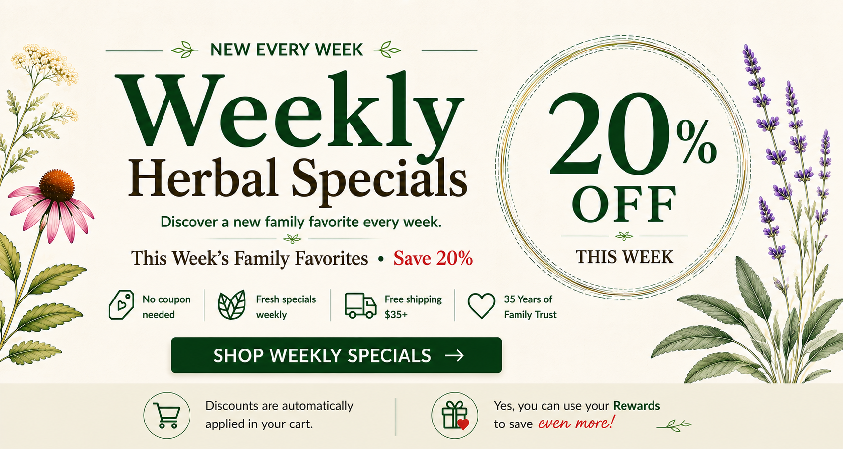 TriLight Health Weekly Deals and Specials
