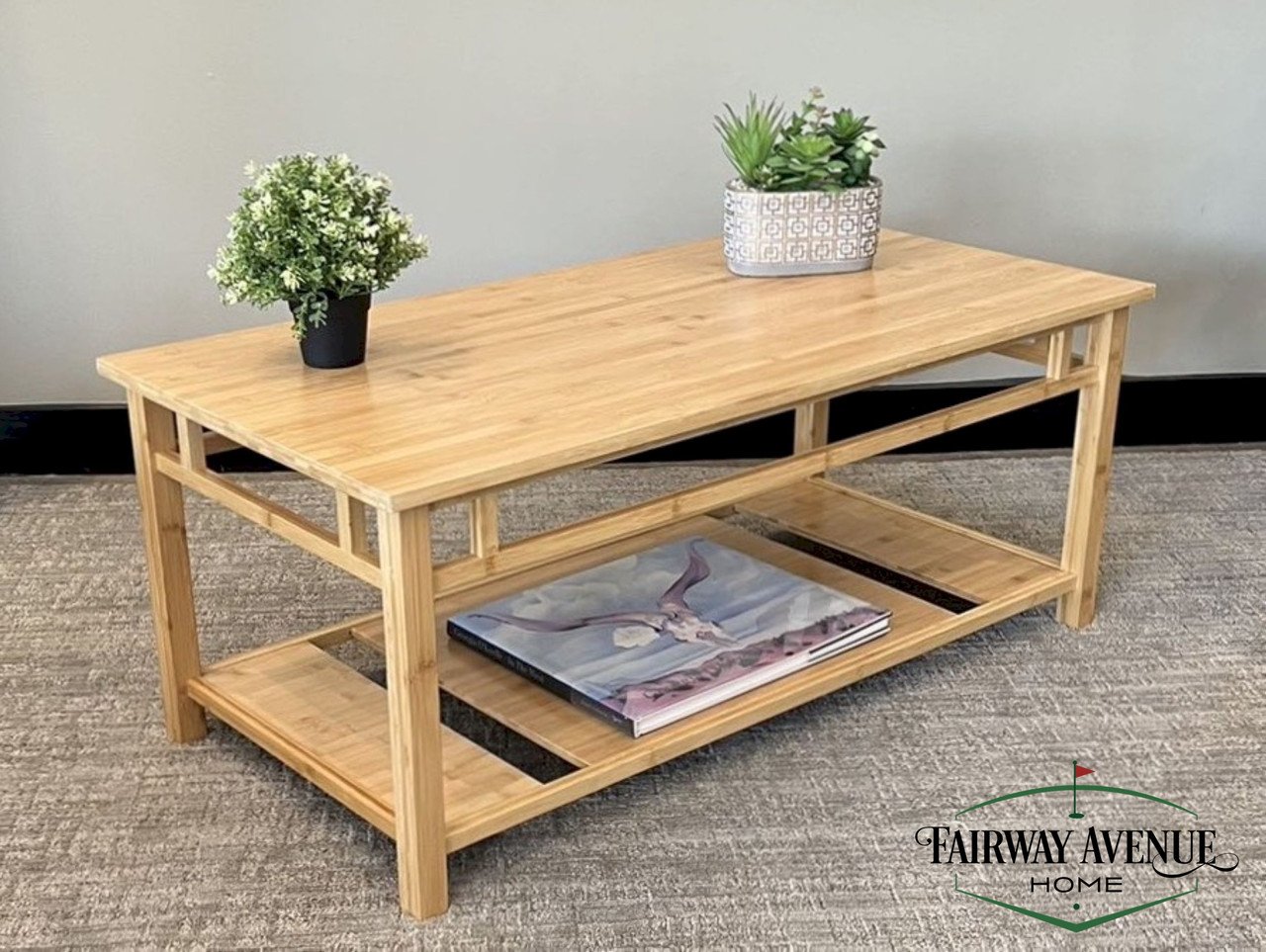 Fairway Avenue Home Bamboo Zen Coffee Table