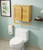 Spa Style Bamboo Wall Mount Cabinet | Natural | CAEBA0022NL