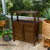 2-Door Spa Style Bamboo Utility Cabinet | Caramel