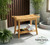 Spa Style Bamboo Bench | Natural