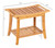 Spa Style Bamboo Bench | Natural