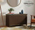 Bamboo Storage Chest Bench | Brushed Brown | CAEFA0020BB