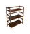 3-Tier Stackable Bamboo Bookshelf | Caramel