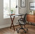 Bamboo Folding Desk | Black & Caramel | CAEOF0171CB