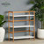 3-Tier Stackable Bamboo Bookshelf | White