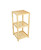 3-Tier Bamboo Slatted Shelf | Natural