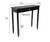 Acacia Console Table with Drawer | Black
