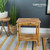 Acacia End Table with Drawer | Natural