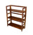 Acacia  3 Tier Folding Bookcase | Mahogany | VTTOF0135DM