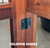 Acacia  3 Tier Folding Bookcase | Mahogany | VTTOF0135DM