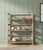 Acacia  3 Tier Folding Bookcase | Natural | VTTOF0166NL