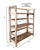 Acacia  3 Tier Folding Bookcase | Natural