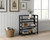 Acacia  3 Tier Folding Bookcase | Black | VTTOF0134BK