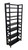 Acacia  3 Tier Folding Bookcase | Black