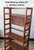 Acacia  5 Tier Folding Bookcase | Mahogany