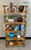 Acacia  5 Tier Folding Bookcase | Natural | VTTOF0230NL