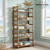 Acacia  5 Tier Folding Bookcase | Natural