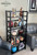 Acacia  5 Tier Folding Bookcase | Black | VTTOF0231BK