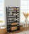 Acacia  5 Tier Folding Bookcase | Black | VTTOF0231BK