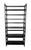 Acacia  5 Tier Folding Bookcase | Black | VTTOF0231BK