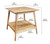 Acacia End Table | Natural