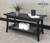 Bamboo 39" Premier Spa Bench | Black | CAEFA0248BK