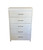 5 Drawer Dresser | White