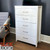 5 Drawer Dresser | White