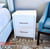2 Drawer Nightstand | White
