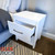 2 Drawer Nightstand | White